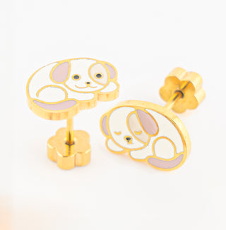 Dog Stud Earrings
