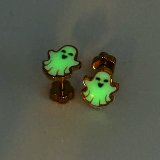 Ghost Glow-in-the-Dark Studs
