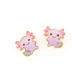 Axolotl Sparkle Studs