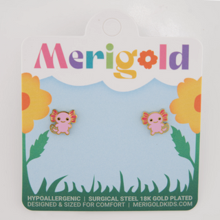 Axolotl Sparkle Studs