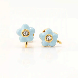 Forget-Me-Not Crystal Studs