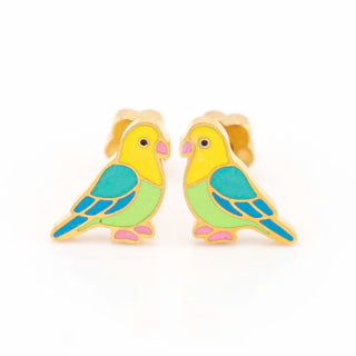 Parakeet Bird Studs