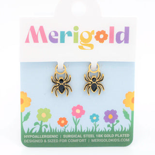 Spider Sparkle Huggie Hoop Charms