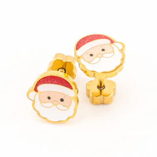 Santa Sparkle Studs