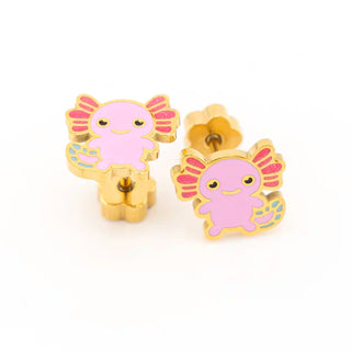 Axolotl Sparkle Studs