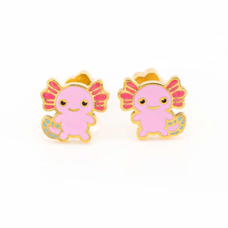 Axolotl Sparkle Studs