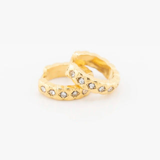 Dream Puff 10mm CZ Hoops