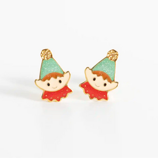 Elf Sparkle Studs 18K Gold Plated Titanium