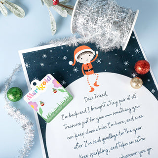 Elf Sparkle Studs 18K Gold Plated Titanium