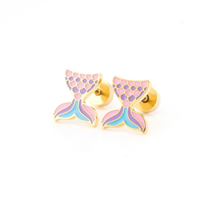Mermaid Tail Studs