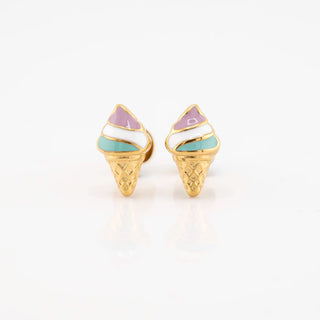 Gelato Swirl Ice Cream Studs