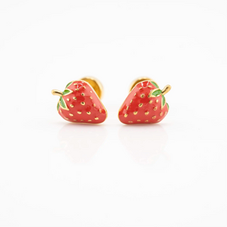 Berry Sweet Strawberry Studs