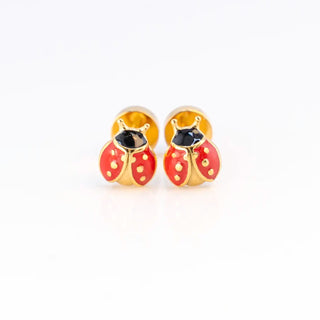 Lucky Ladybug Studs