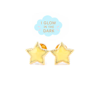 Beaded Starlight Glow-in-the-Dark Studs
