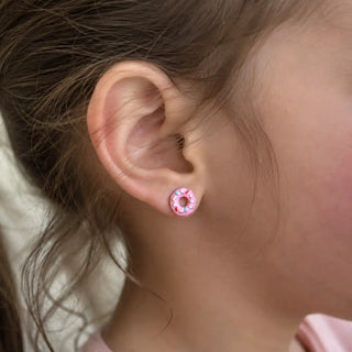 Sprinkle Pop Donut Studs