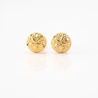 Sandbar Sand Dollar Studs