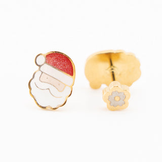 Santa Sparkle Studs