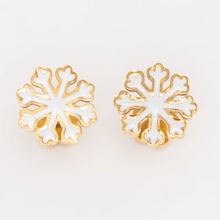 Snowflake Sparkle Studs