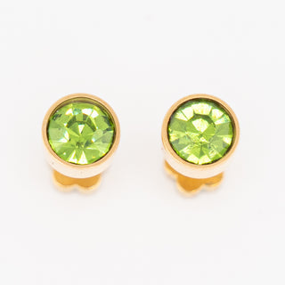 Sage Green Jewel Chunky Studs