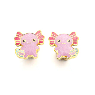 Axolotl Sparkle Studs