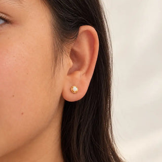Bella Opal Studs